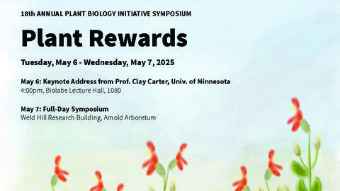 Poster for the 2025 Plant Biology Initiative Symposium
